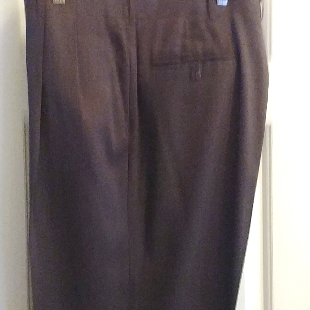 Men's brown Haggar dress pants 36×30